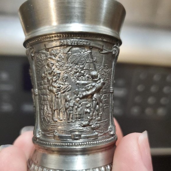 Pewter Shot Glass Germany - Picture 3 of 6